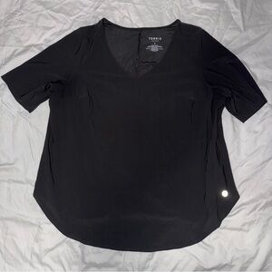Torrid Women's Black V-Neck Workout Top